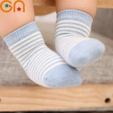 5 Paar modische gestreifte Socken