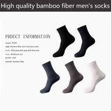 10 Paar Hochwertige Herrensocken aus Bambusfaser