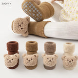 Niedliche Babysocken mit Anti-Rutsch Sohle