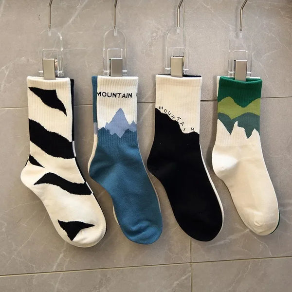 Atmungsaktive Baumwollsocken für Frauen und Männer